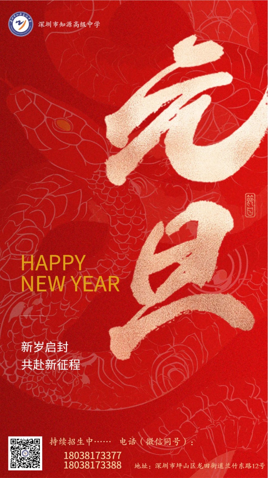 元旦快乐 | 愿新年胜旧年，愿将来胜过往！